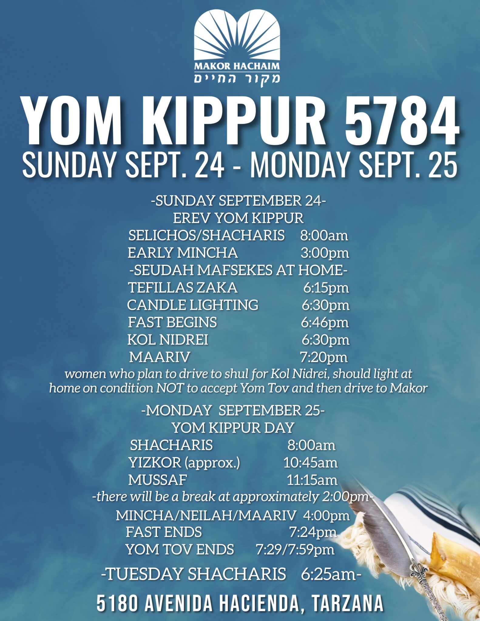 Yom Kippur 2024 Uk Schedule Elie Nicola