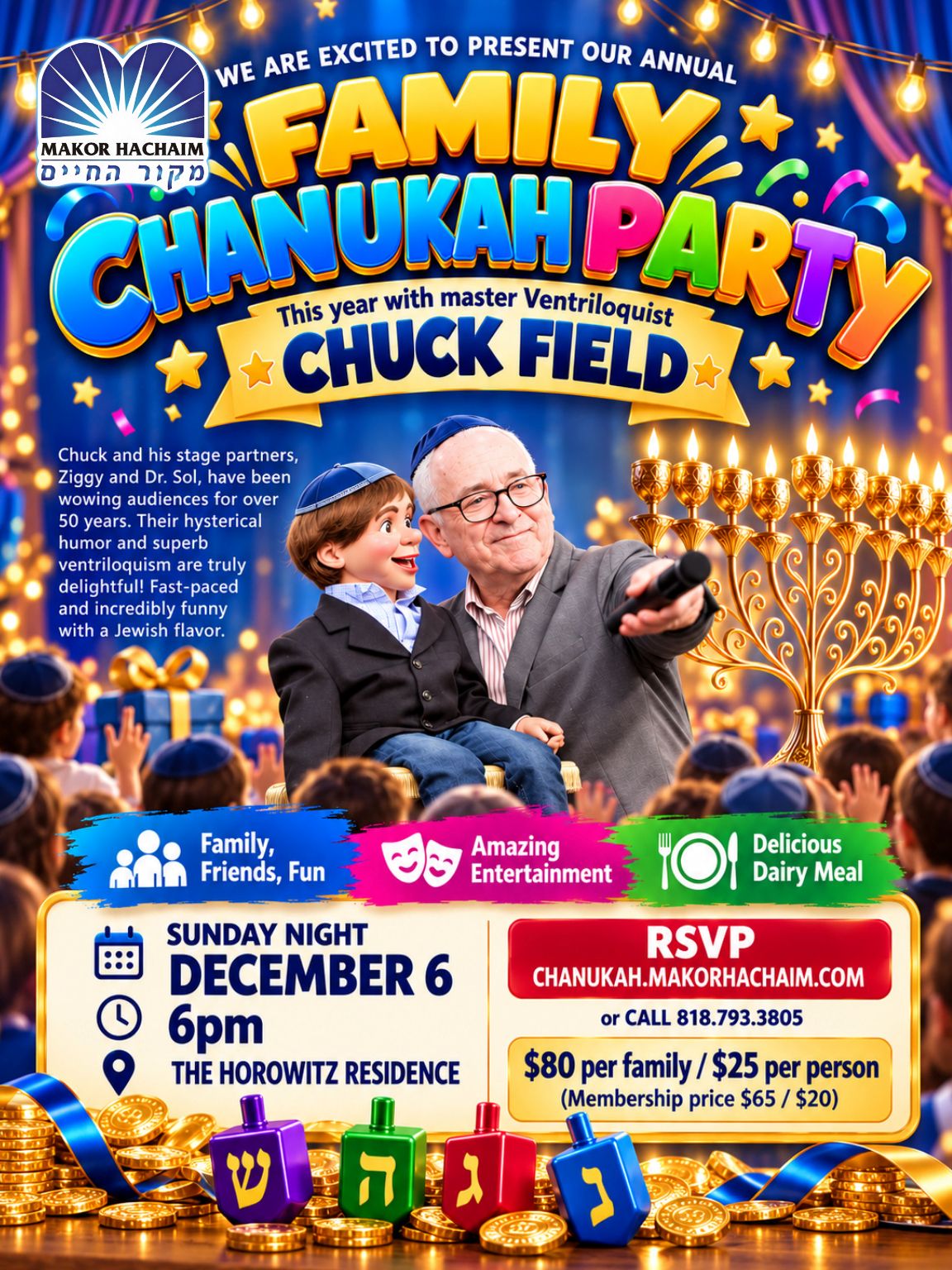 Family Chanukah Party